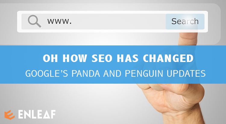 OH HOW SEO HAS CHANGED