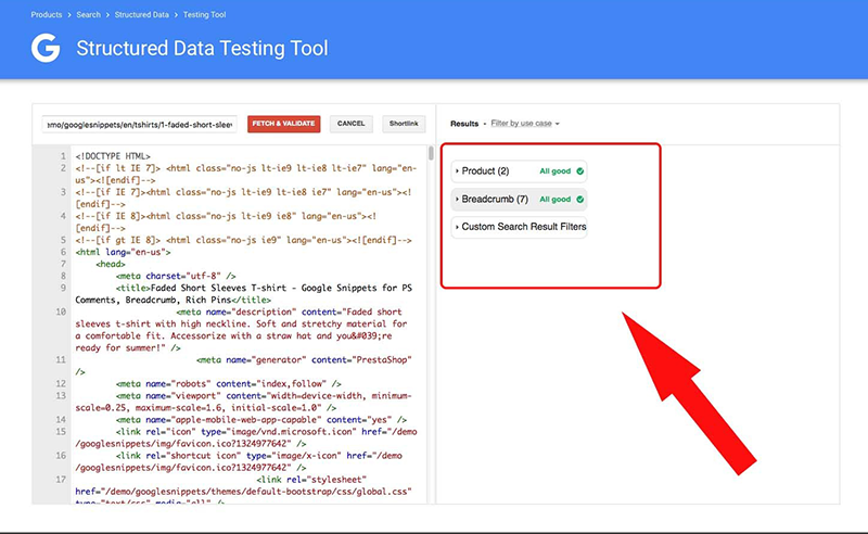 Schema Markup & Rich Snippets